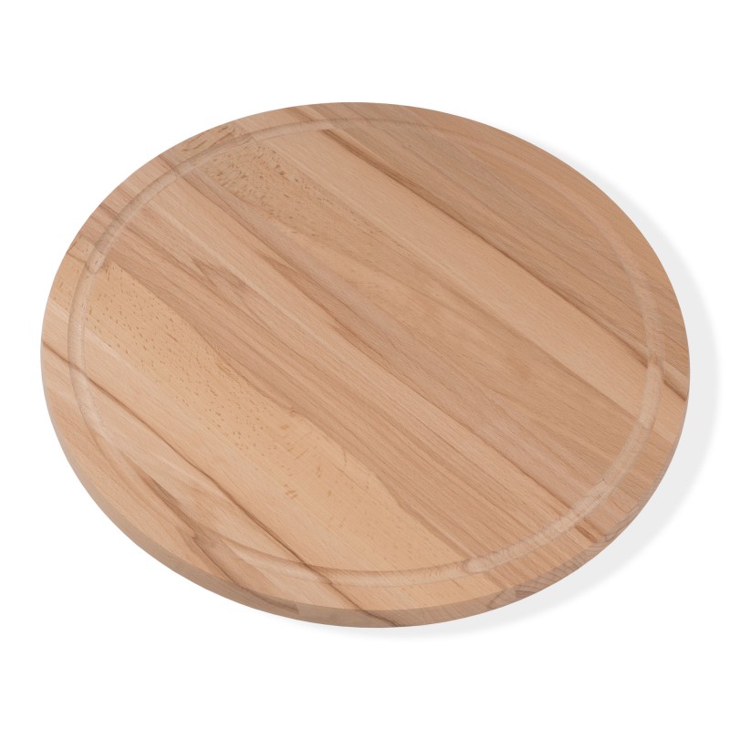 copy of Pizza board breakfast board round diameter 36 cm 1.9 cm thick core beech