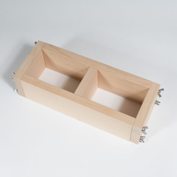 HOLZBACKRAHMEN BUCHE, ZERLEGBAR „MIT TEILUNG“