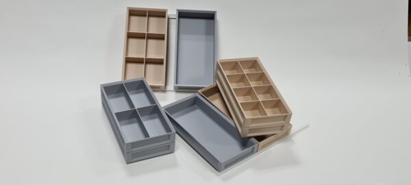 Schubladen-Organisation, variabel & stapelbar: