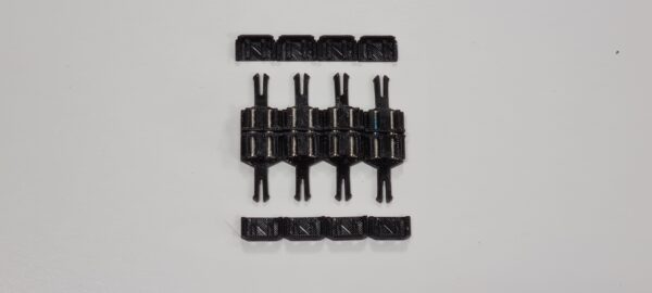 H0 Magnetkupplung Bausatz. 4 Paar